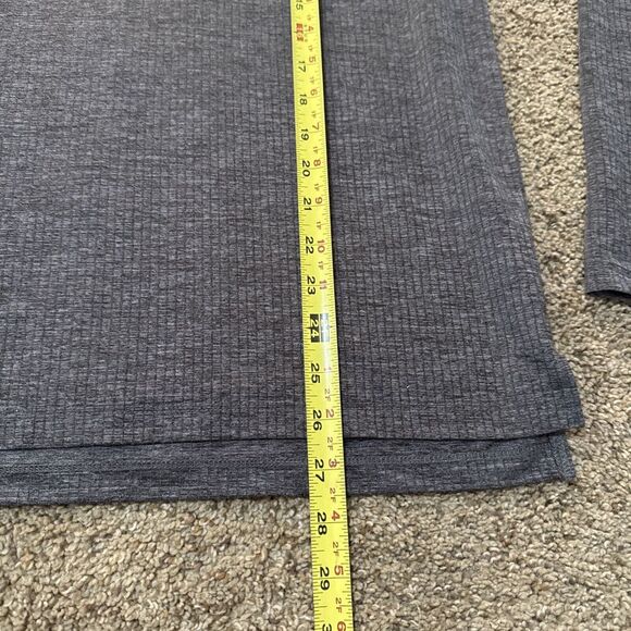 Spyder 1/4 Zip Gray Mens Spyder PROWEB Base Layer Shirt Size Medium Thermal Snow - Picture 4 of 10